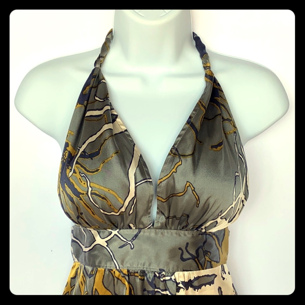 Rock & Republic Silk Halter Tie Top Size 4